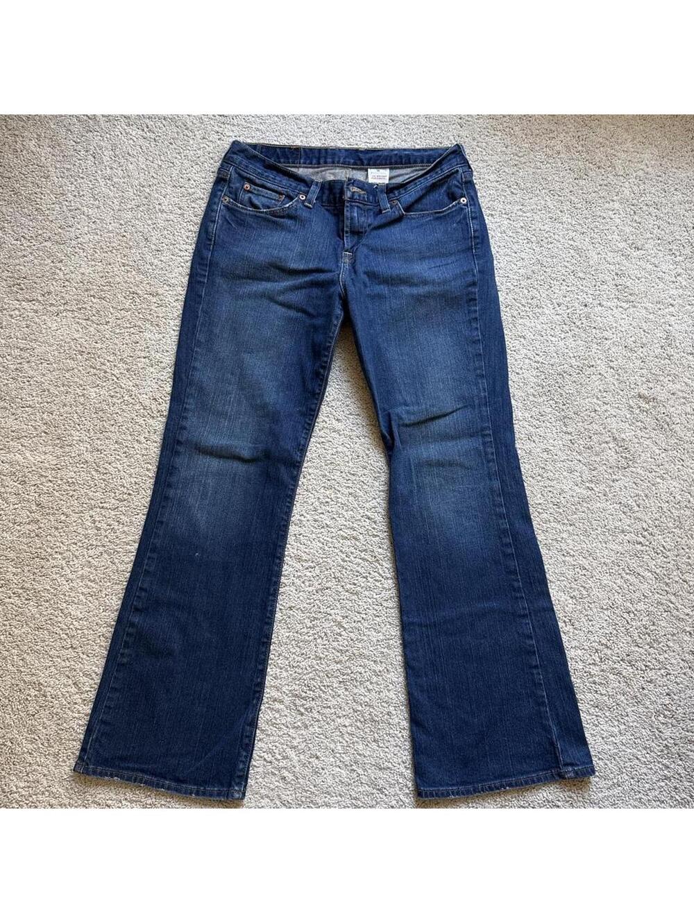 Lucky Brand Women's Navy and Blue Jeans